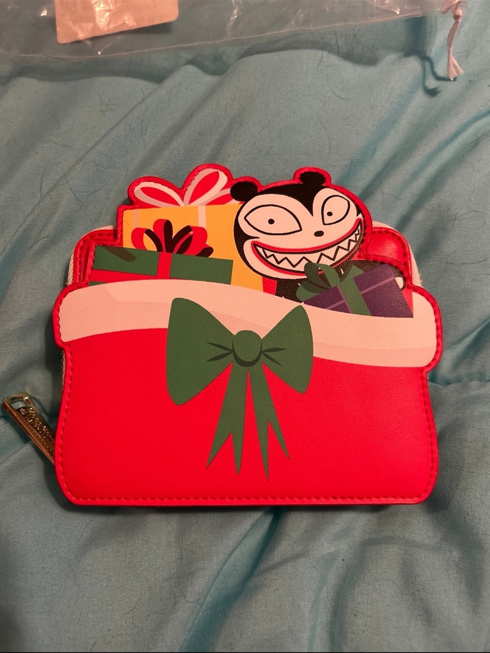 Nightmare before Christmas present wallet